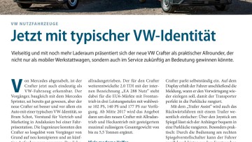 VW Nutzfahrzeuge: Jetzt mit typischer VW-Identität