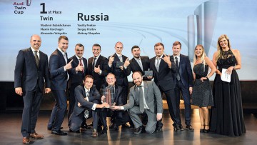 Audi Servicepokal: "Twin Cup" geht nach Russland