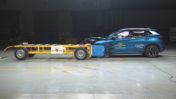 Euro NCAP-Crashtest: Fünf Sterne für Chinesen, Deutsche und Japaner