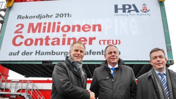 Hafen Hamburg: Zwei Millionen Container in einem Jahr auf der Bahn