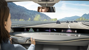 Continental Head-up-Display Scenic View