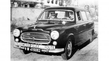 Automobilhersteller: Peugeot und Gendarmerie mit langer Geschichte