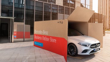 Jetzt auch für Geschäftskunden: Mercedes-Benz erweitert Online-Store