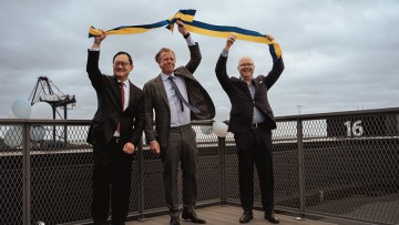 Ostsee-Güterverkehr: Neue Container-Dienstroute Rotterdam-Stockholm-Hull eröffnet