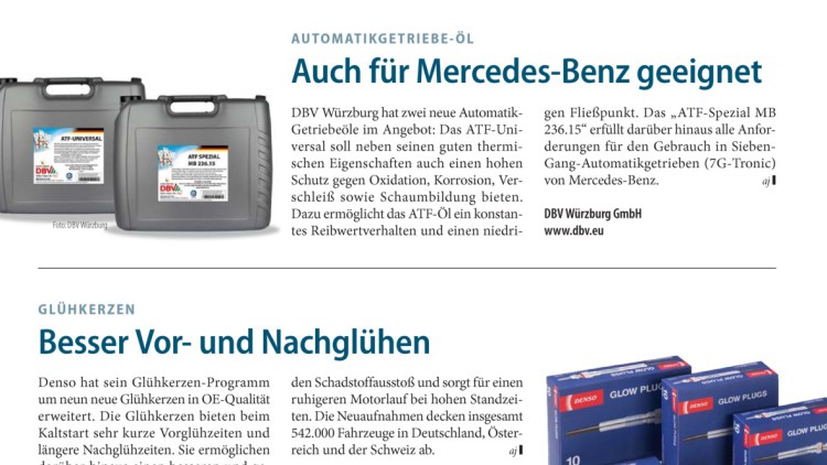 Automatikgetriebe-Öl: Auch für Mercedes-Benz geeignet
