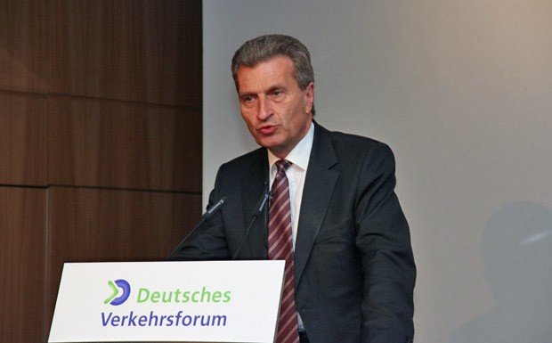 Oettinger kritisiert deutsche Energiepolitik