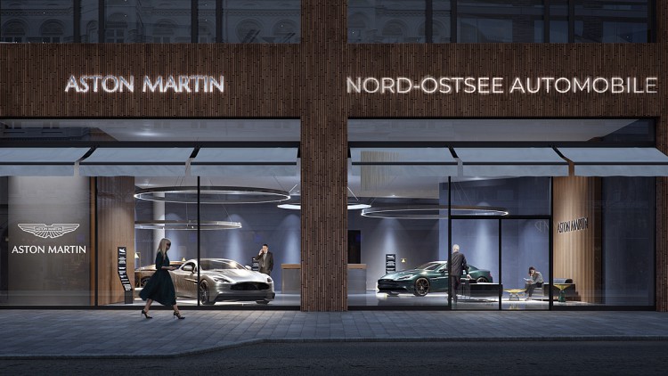 Nord-Ostsee Automobile: City-Store für Aston Martin in Hamburg geplant