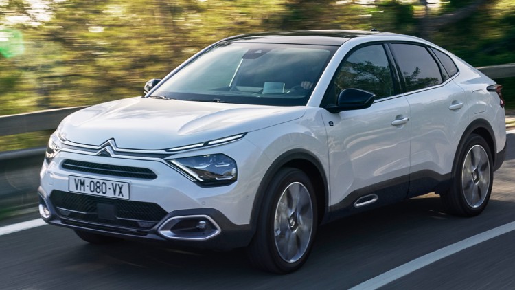 Neuer Citroën ë-C4 X: Das elektrische SUV-Coupé