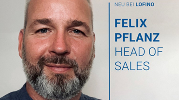 Neuer Vertriebsleiter bei Lofino: Felix Pflanz kommt von Jobrad