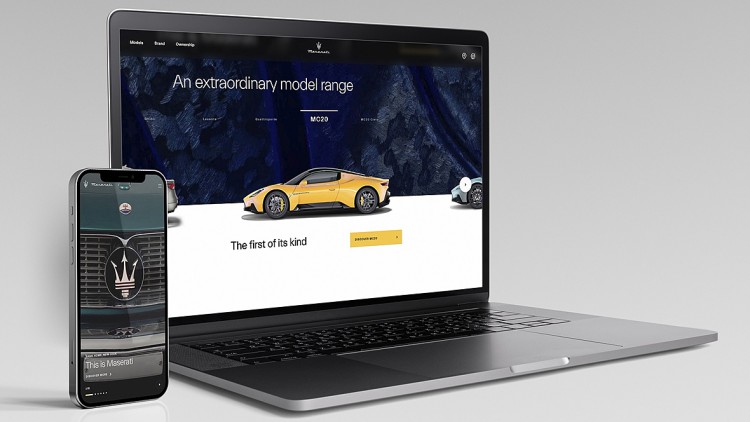 Relaunch: Maserati zeigt neuen Internet-Auftritt