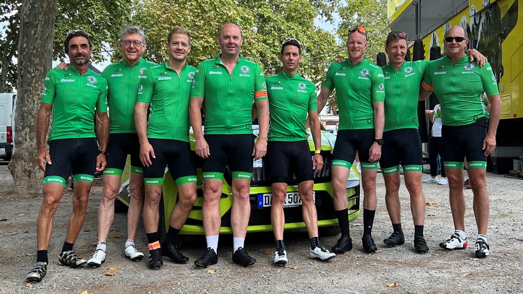 Skoda unterstützt Tour de France 2022: Aktivtraining mit Sportprominenz