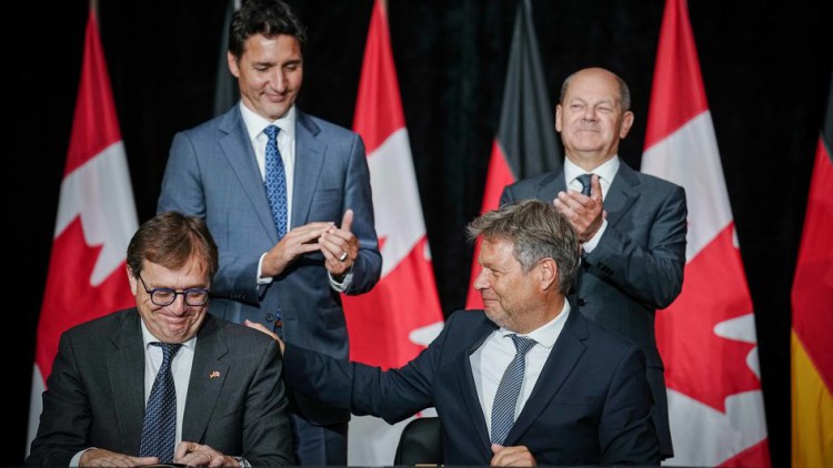 Wasserstoff-Bündnis: Kanada soll Deutschland 2025 erstmals beliefern 