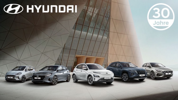 Hyundai 30 Jahre Sondermodelle
